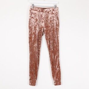 Sabina Musáyev Pink Velour Joggers